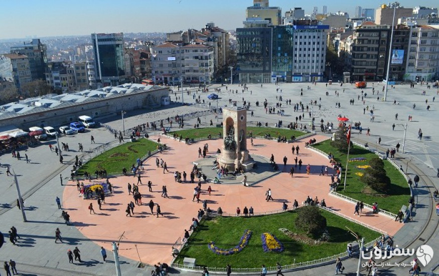 میدان تقسیم و بنای یادبود جمهوری