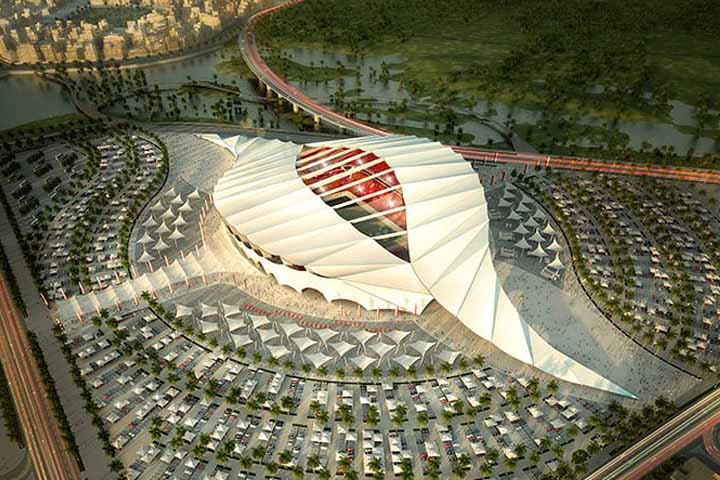 جاهای دیدنی قطر | ورزشگاه‌های تازه تاسیس قطر 