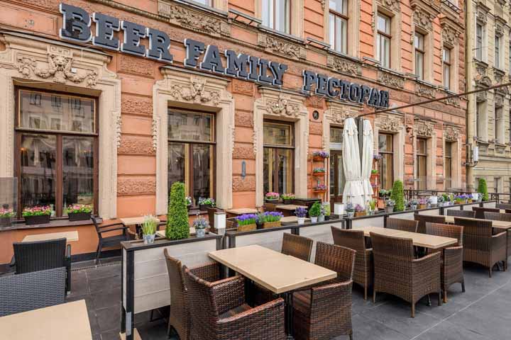 رستوران ها و کافه‌های سن پترزبورگ و یک شکم‌گردی ناب ۳