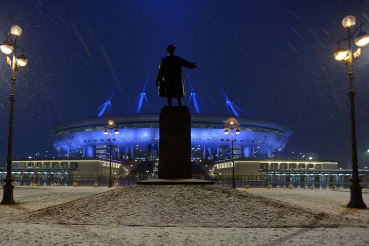 چراغ‌های سارانسک از معروف‌ترین المان‌های شهری روسیه به‌حساب می‌آیند