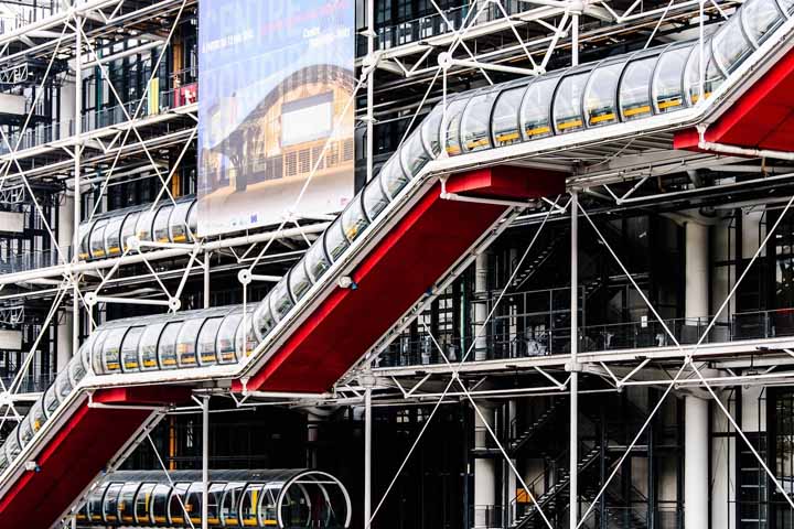  Centre Pompidou دنیای هنر مدرن را در پاریس ببینید