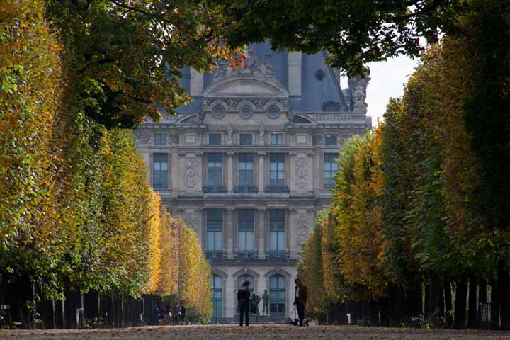 Jardin des Tuileries باغی رویایی در کنار موزه لوور