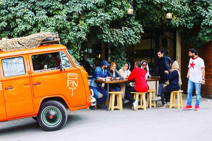 کافه های تهران - پین کافه