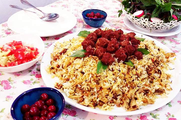 کلم پلوی شیرازی