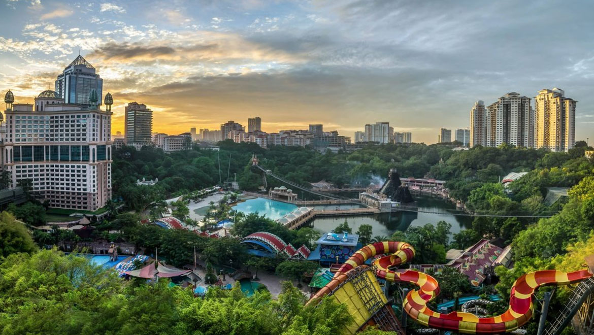 شهربازی سان وی لاگون مالزی از مهیج ترین جاذبه های گردشگری سراسر