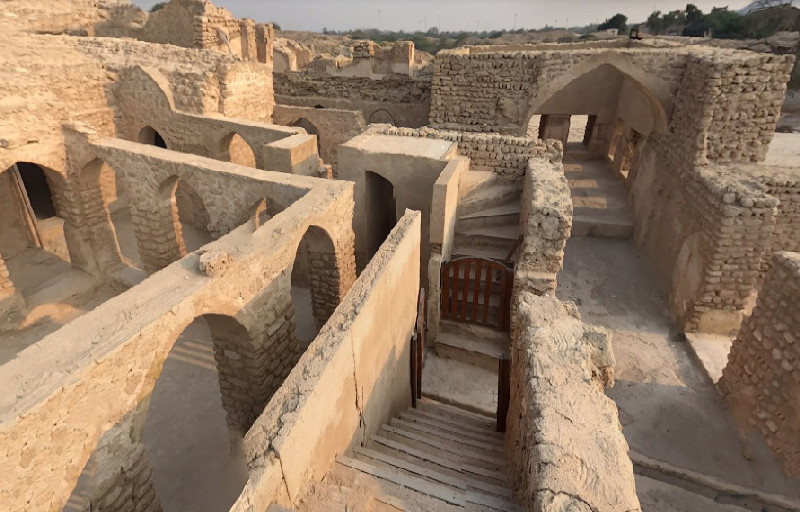 شهر باستانی حریره، از جذاب‌ترین مراکز تفریحی کیش برای علاقه‌مندان به بناهای تاریخی