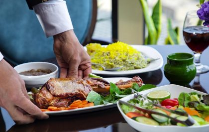 کاور رستوران های ایرانی دبی