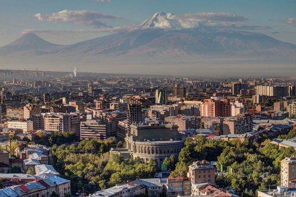 تصویری از ایروان، پایتخت ارمنستان