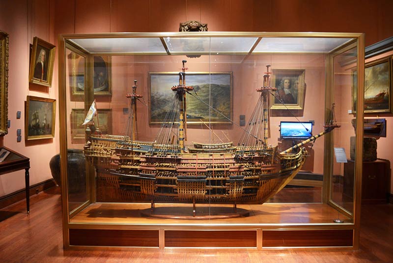 موزه نیروی دریایی مادرید | از منحصر‌به‌فرد‌ترین موزه‌ها و جاهای دیدنی مادرید 
