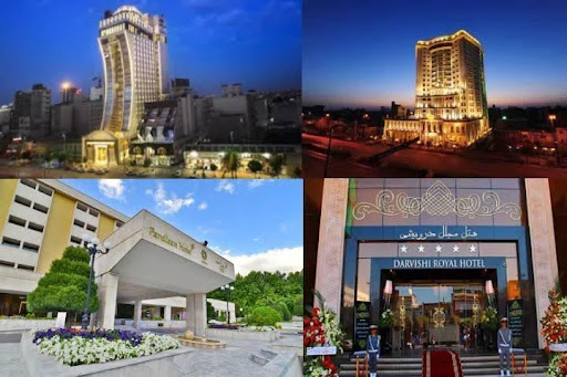 10 تا از بهترین هتل های مشهد از نظر مخاطبان برای عید فطر 1403